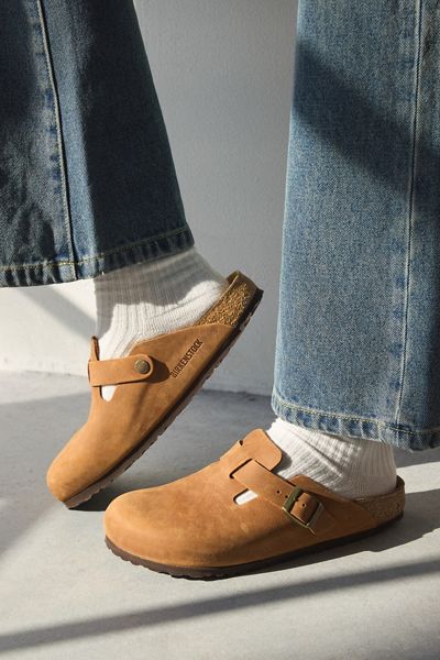 Birkenstock Women's Boston Oiled Leather Clogs