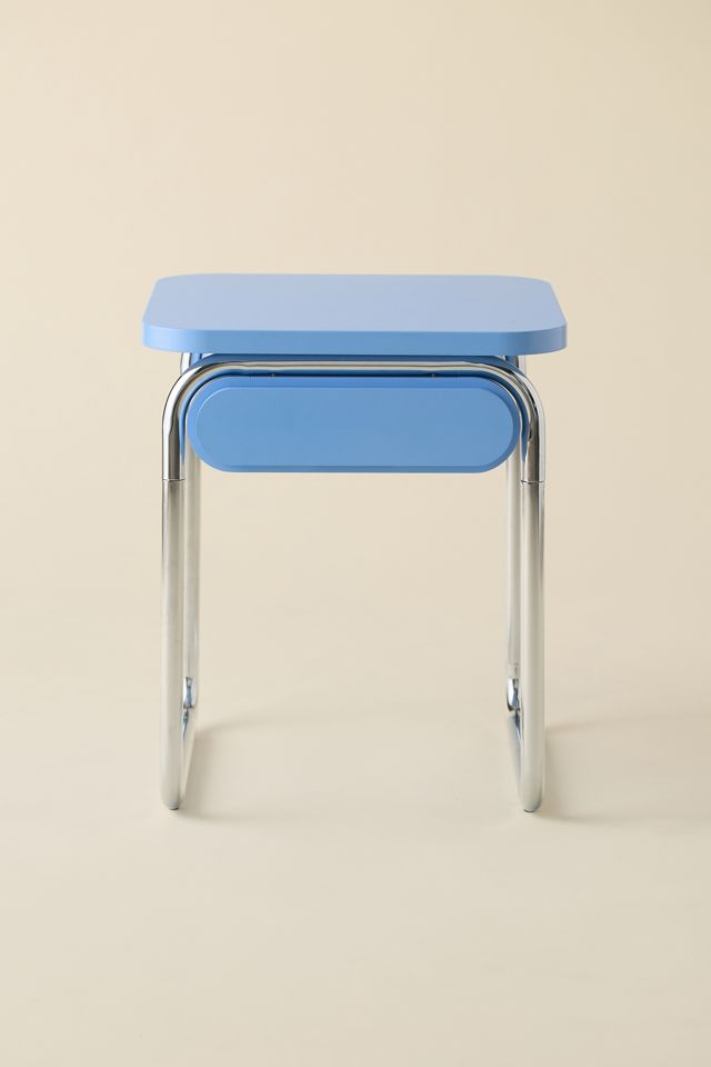 Boden Chrome Storage Nightstand #1
