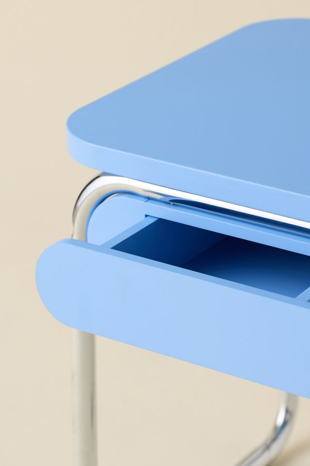 Boden Chrome Storage Nightstand #2