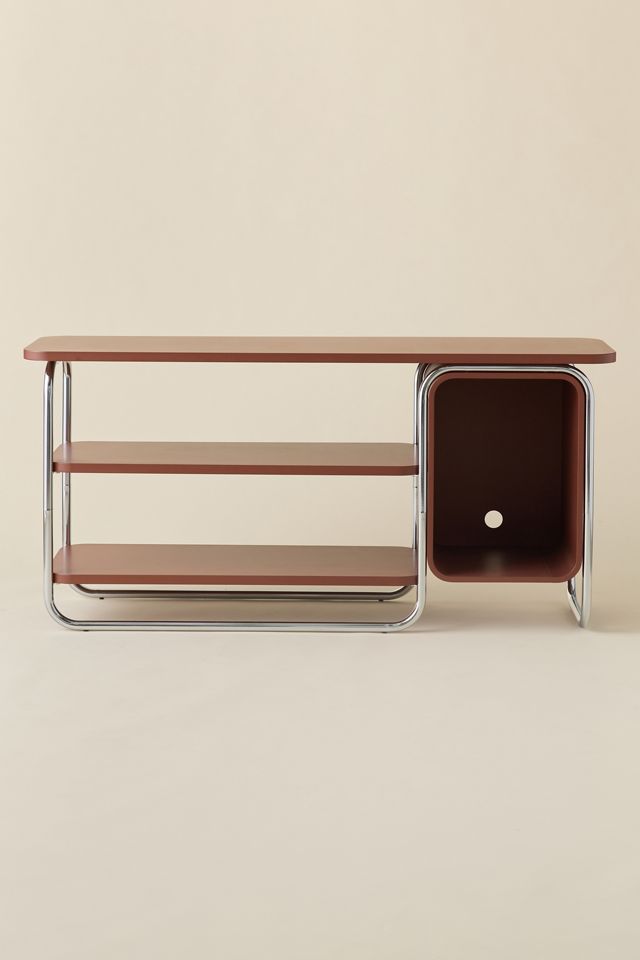 Boden Chrome Multi-Tier Media Console #1