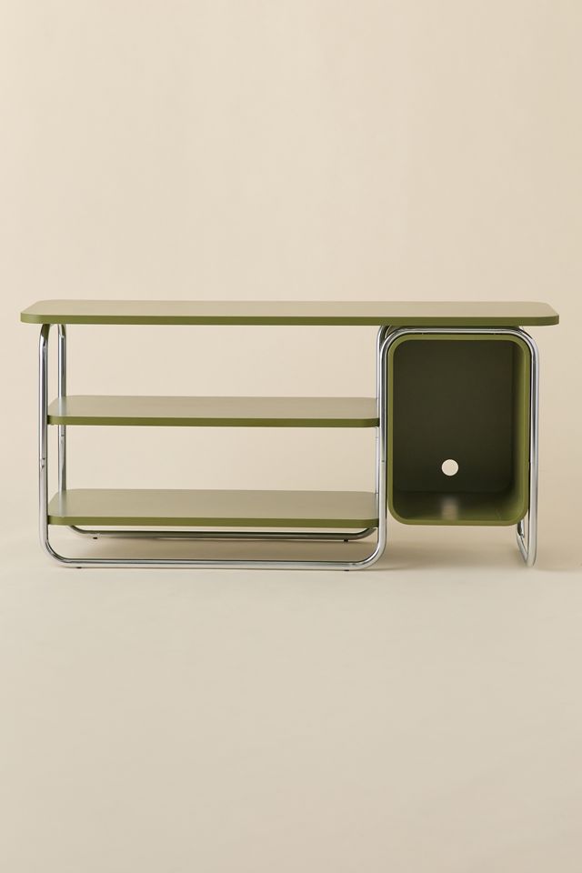 Boden Chrome Multi-Tier Media Console #1