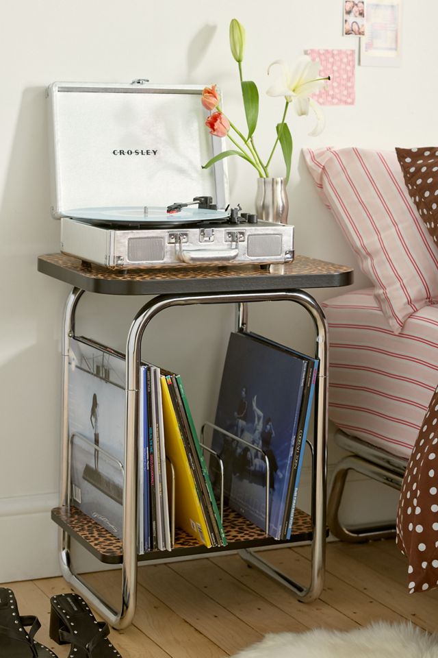 Boden Chrome Record Storage Media Table #1