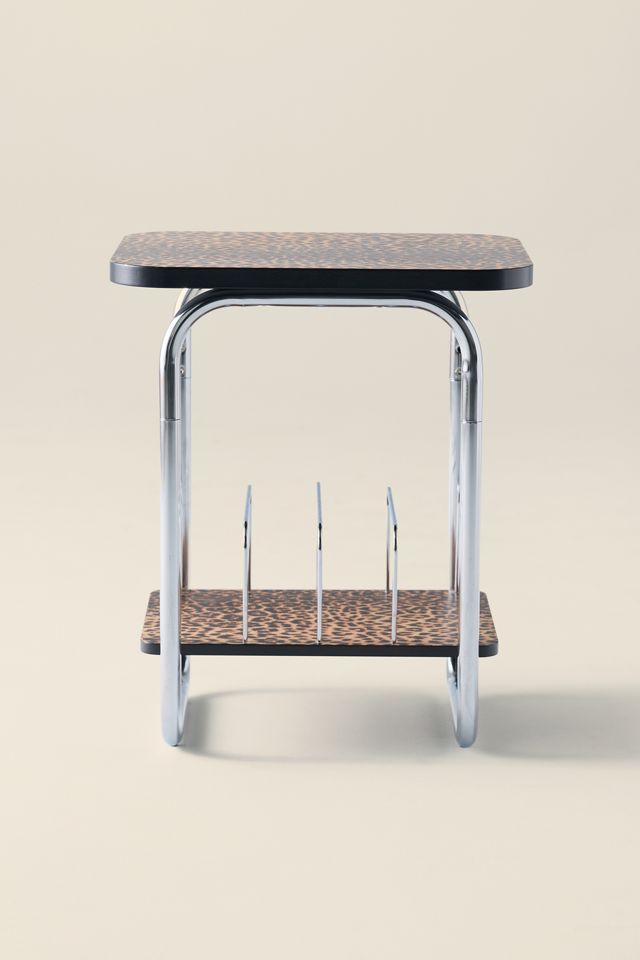 Boden Chrome Record Storage Media Table #2