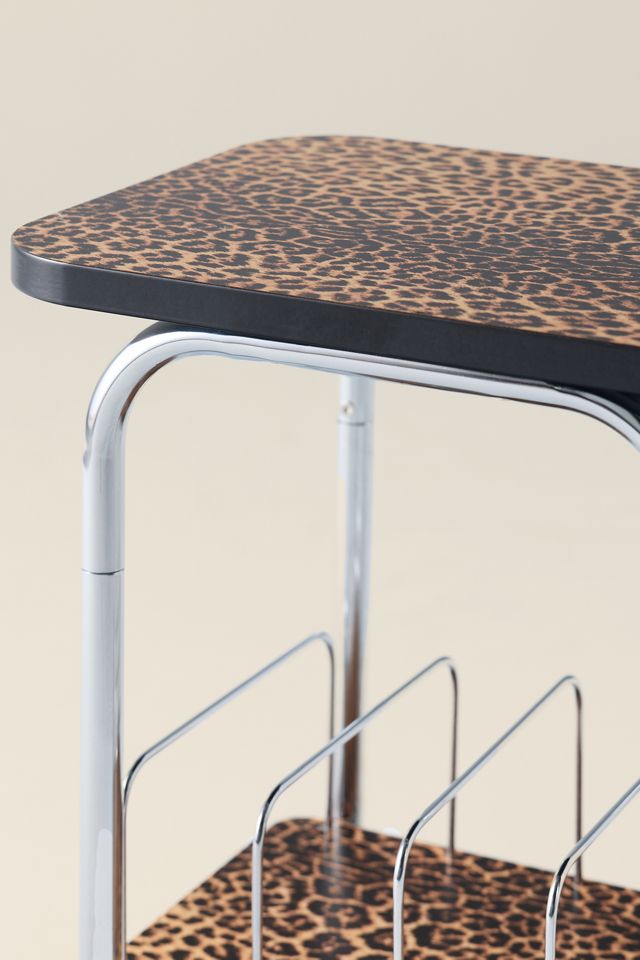 Boden Chrome Record Storage Media Table #3