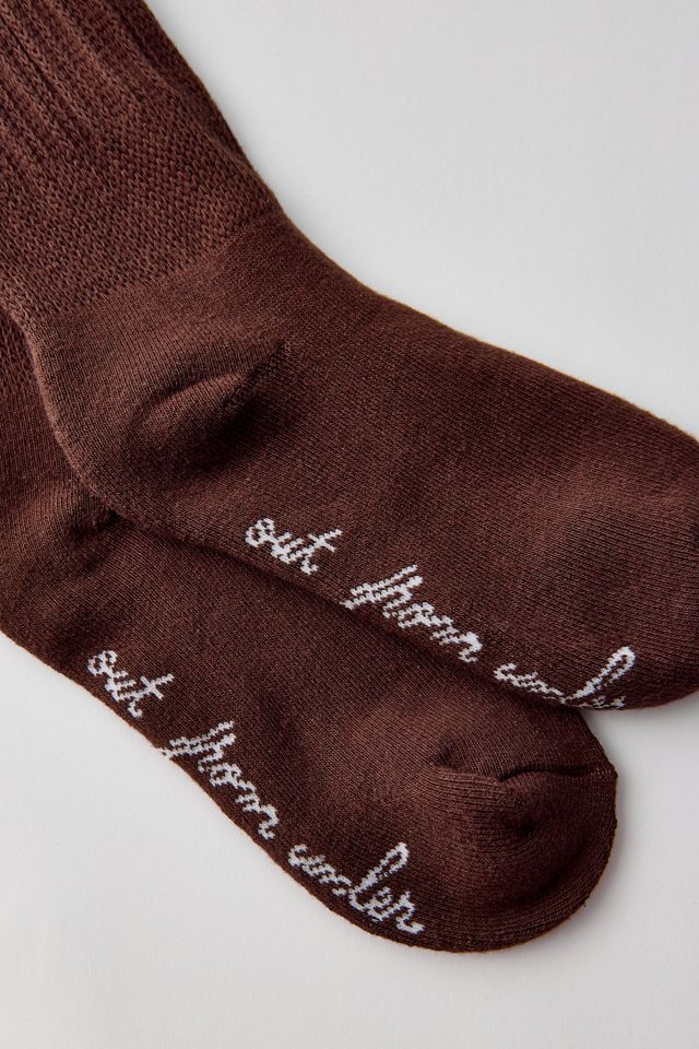Out From Under Isla Slouchy Crew Socks #1