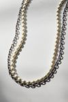 Double Strand Pearl Wallet Chain
