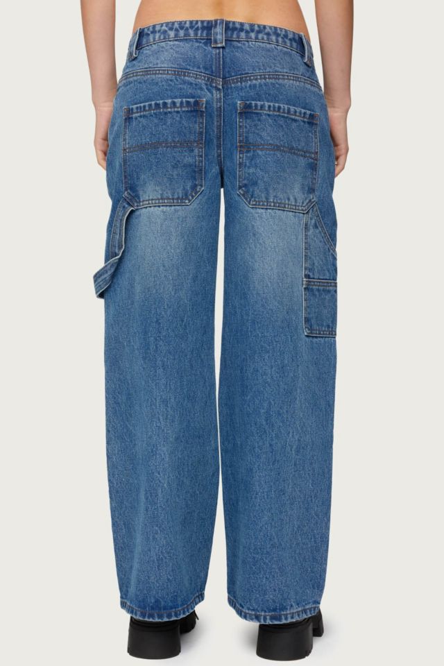 Edikted Petite Carpenter Low Rise Jeans #4