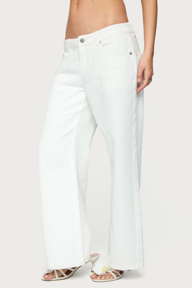 Edikted Petite Roman Low Rise Slouchy Jeans #3