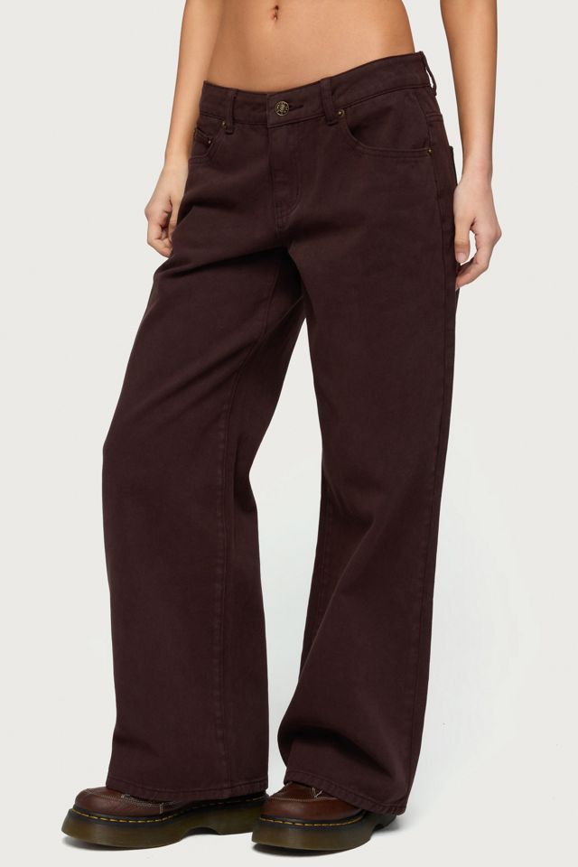 Edikted Petite Roman Low Rise Slouchy Jean #2