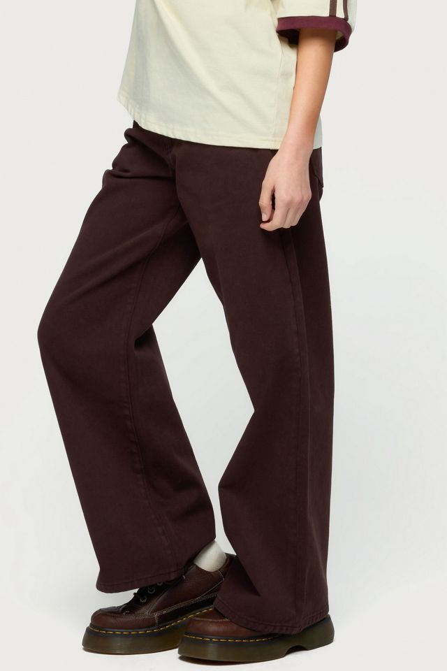 Edikted Petite Roman Low Rise Slouchy Jean #3
