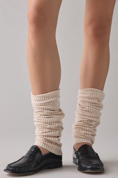 Hazel Soft Ribbed Knit Slouch Leg Warmers Product Page