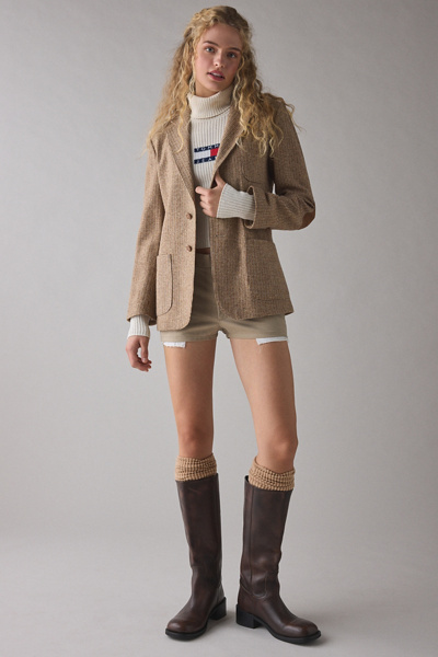 Hazel Soft Ribbed Knit Slouch Leg Warmers