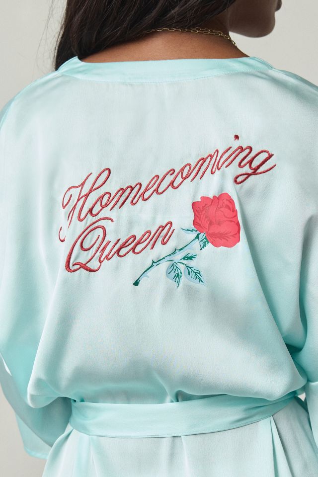 Out From Under Satin Dream Embroidered Robe #3