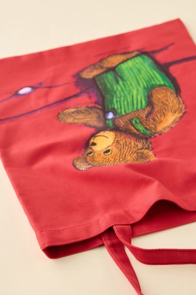 Corduroy The Bear Graphic Printed Tote Bag
