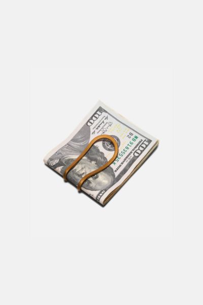 Craighill Station Money Clip In Bronze, Men's At Urban Outfitters In Brown
