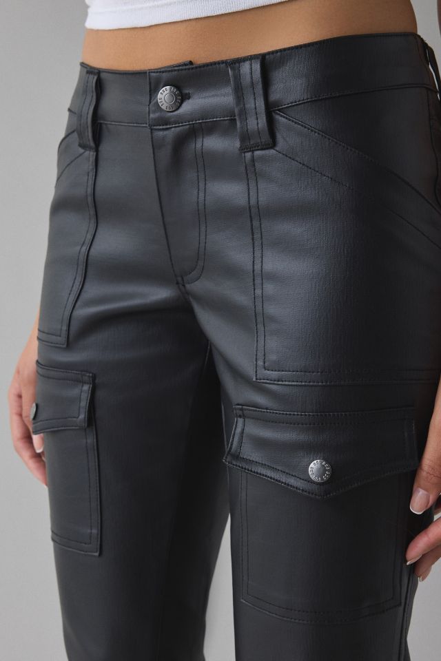 BDG Brigid Faux Leather Ultra Low-Rise Bootcut Utility Pant #2
