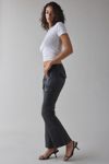 BDG Brigid Faux Leather Ultra Low-Rise Bootcut Utility Pant