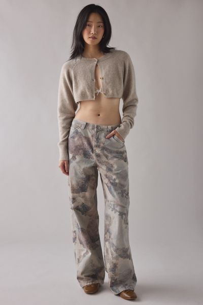 BDG Jaya Camo Print Baggy Boyfriend Pant