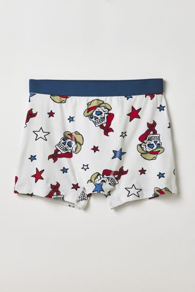 Skull Cowboy Pattern Boxer Brief