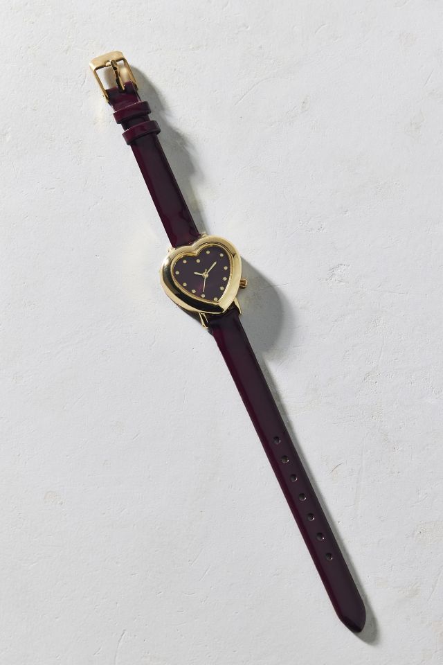 Heart Leather Watch #1