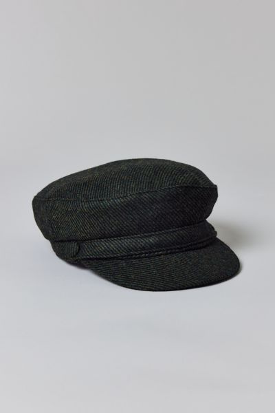 Urban Outfitters Cadet Cap In Dark Green, Women's At  In Black