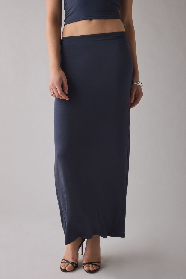 UO Kimmy Jersey Knit Tube Top + Maxi Skirt 2-Piece Set #1