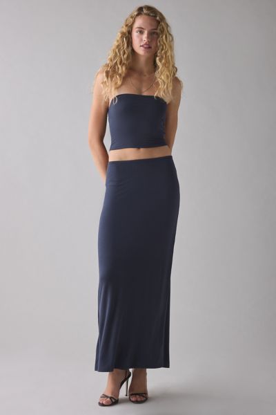 UO Kimmy Jersey Knit Tube Top + Maxi Skirt 2-Piece Set