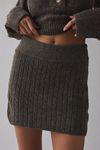 BDG Avery Cable Knit Sweater Skirt 2-Piece Set