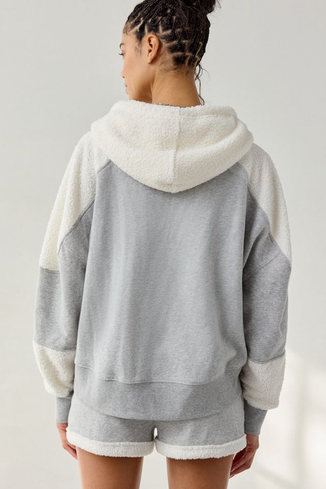 Out From Under Snow Days Oversized Fleece Full-Zip Hoodie Sweatshirt #3