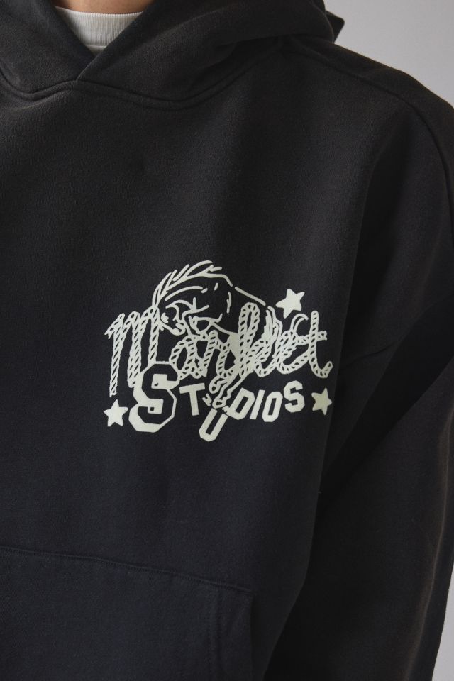 Market Studios Old West Graphic Hoodie Sweatshirt #3