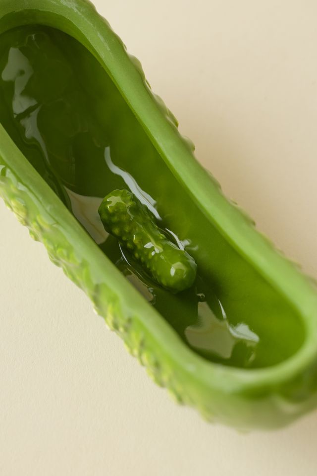 Pickle Ceramic Trinket Box #2