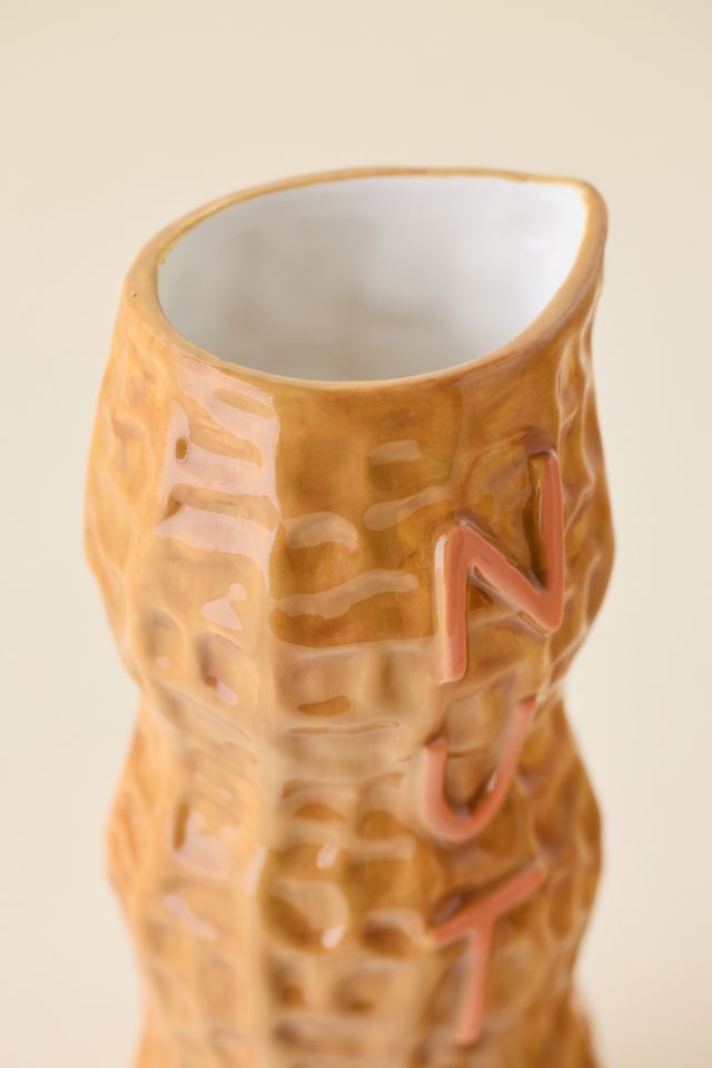 Nuts Peanut Ceramic Vase #2