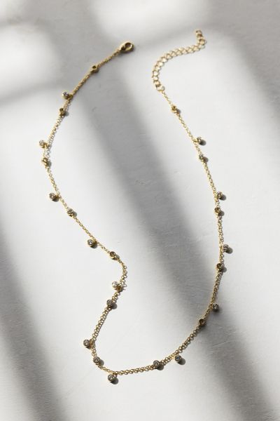 Electric Picks Palmer Rhinestone Necklace