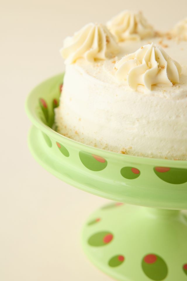 Olive Icon Ceramic Cake Stand #1