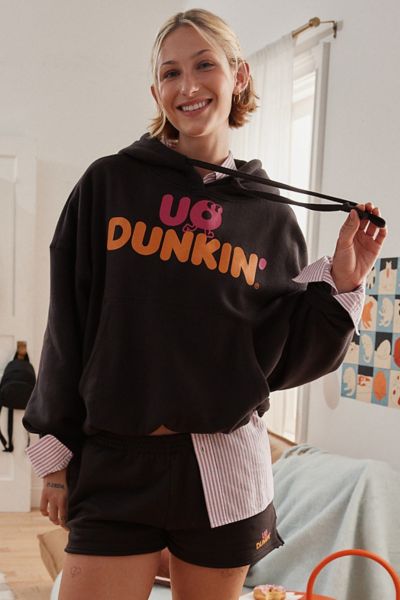 Dunkin' UO Exclusive Graphic Bubble Hoodie Sweatshirt