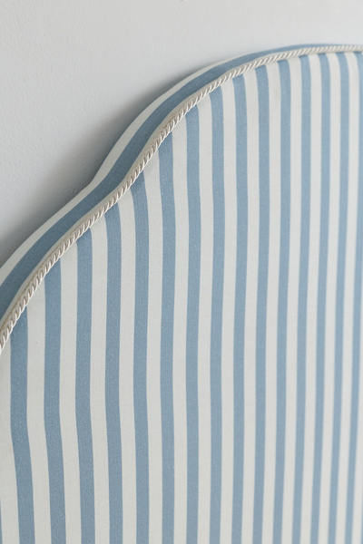 Leonie Cloud Arched Upholstered Floating Headboard