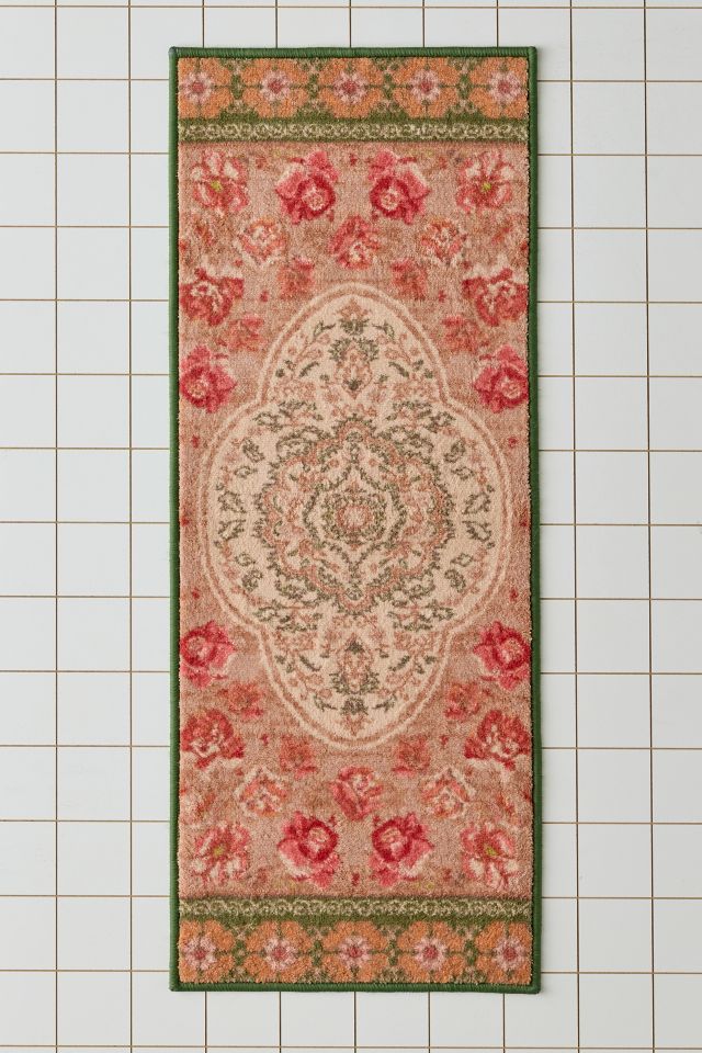 Minerva Floral Plush Printed Bath Mat #3