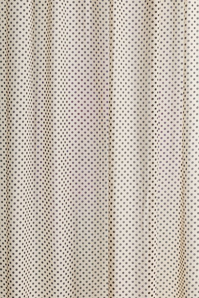 Lucy Polka Dot Patterned Window Panel #2