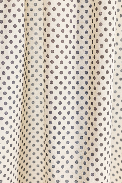 Lucy Polka Dot Patterned Café Curtain Set