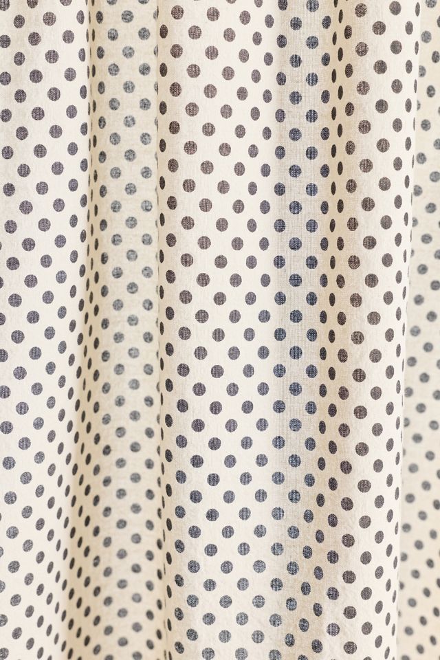 Lucy Polka Dot Patterned Café Curtain Set #2
