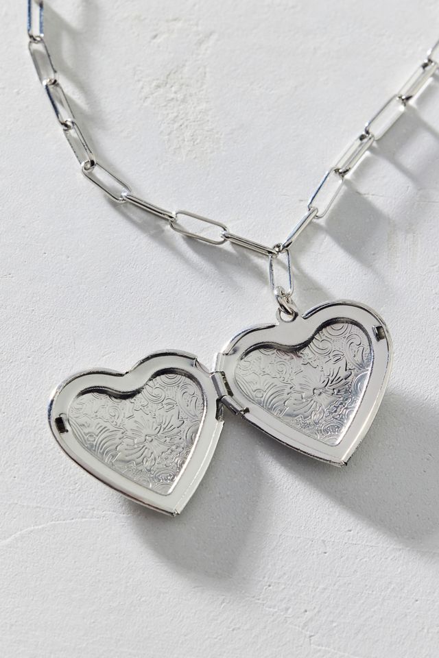 Ursa Heart Locket Pendant Necklace #1