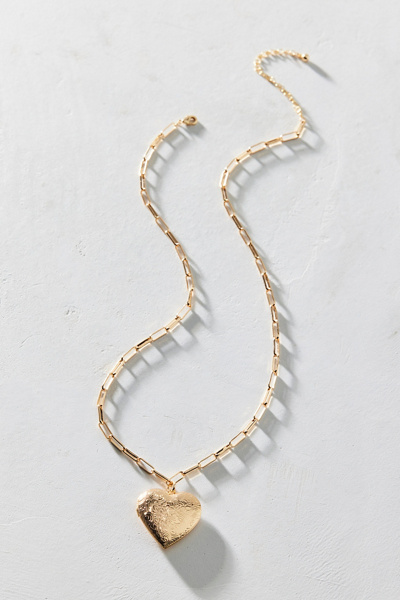 Ursa Heart Locket Pendant Necklace