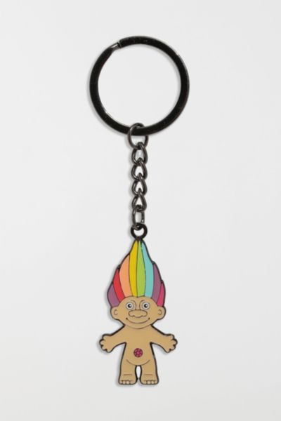 Trolls Rainbow Keychain