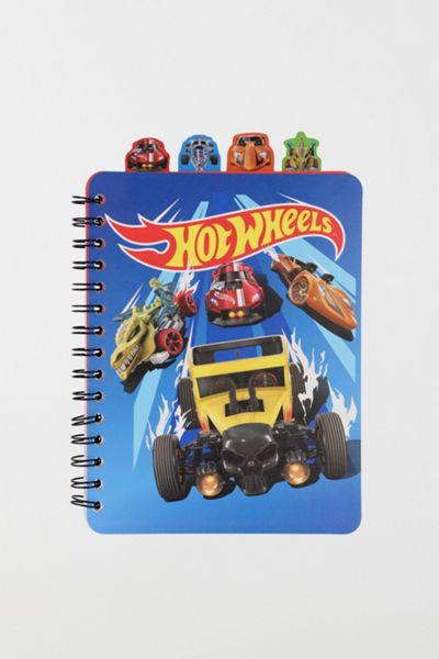 Hot Wheels Spiral Notebook