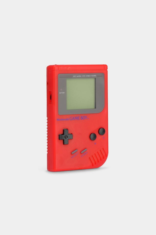 Nintendo Game Boy Red Game Console Refurbished by Retrospekt #1