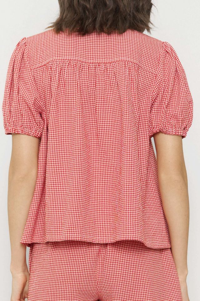 Whimsy + Row Birdie Tie-Front Top #4