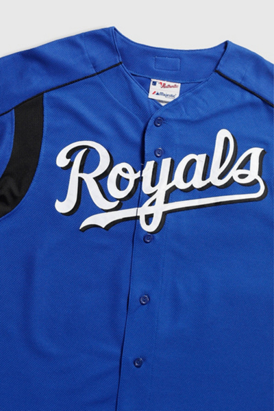 Vintage Kansas City Royals MLB Jersey 006