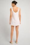 Onia Air Linen Scallop Shift Dress