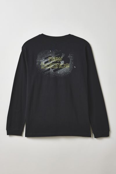 New Balance Spray Paint Graphic Long Sleeve Tee