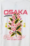 Osaka Japan Flowers Graphic Tee | Urban Outfitters